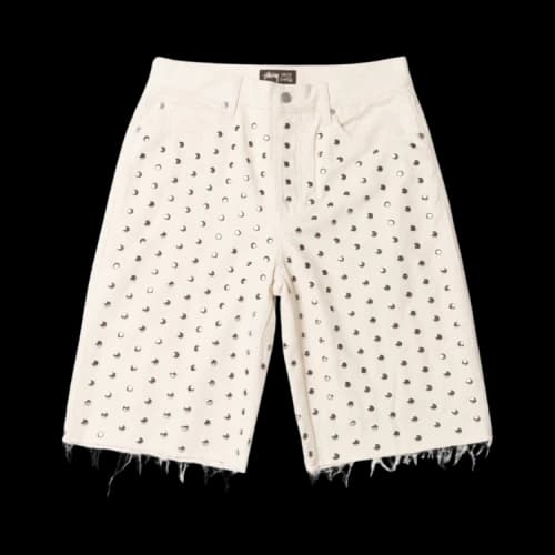 Stussy x Wales Bonner Studded Short Ivory
