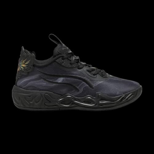 Puma MB.04 Lo Team Big Kid 'Black Dark Amethyst'