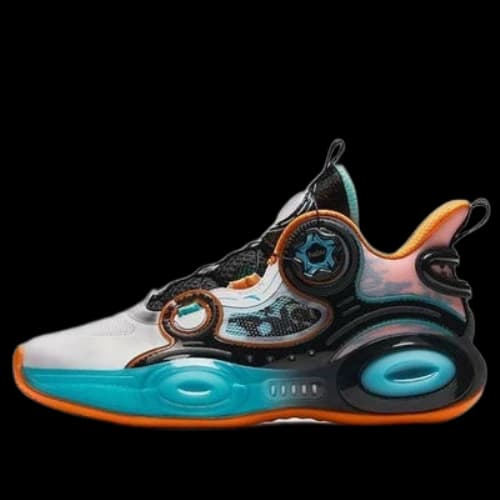 (GS) ANTA Basketball Shoes 'White Blue Orange'