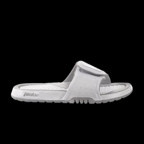 Jordan Hydro 2 Slide 'White Metallic Silver'