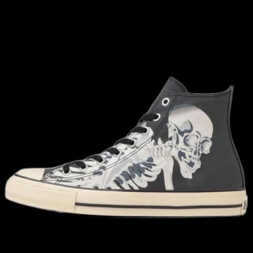 Converse Chuck Taylor All Star Ukiyoeprint Skull High Top 'Grey'
