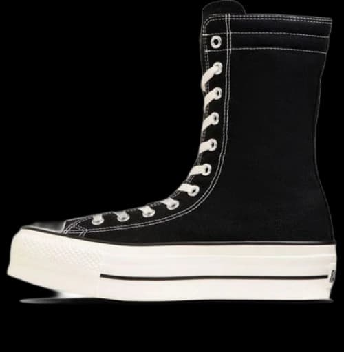 Converse Chuck Taylor All Star Lifted Knee-High 'Black'