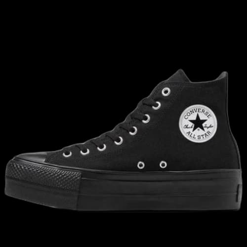 Converse All Star Lifted High Top 'Black'