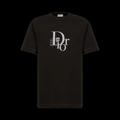 Dior x ERL Relaxed-Fit T-Shirt 'Black'