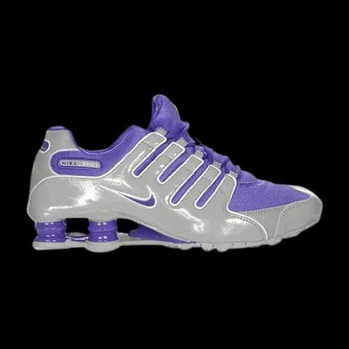 Nike Shox NZ 'Wolf Grey Pure Purple' (Women's)