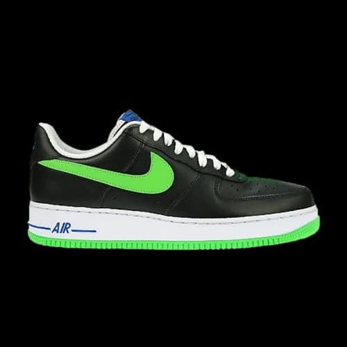 Nike Air Force 1 '07 'Black Mean Green'