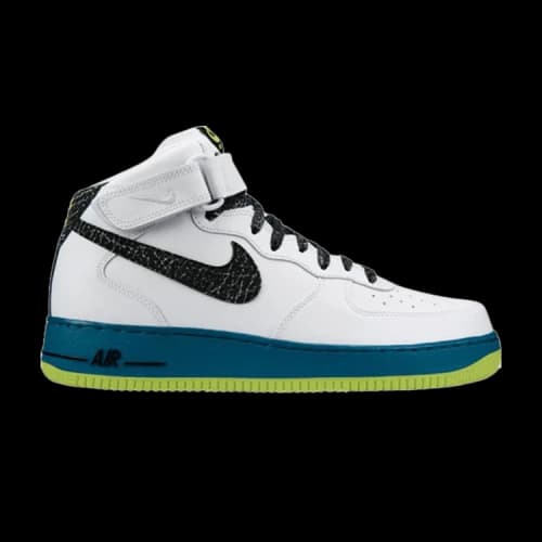 Nike Air Force 1 Mid '07 'White Abyss Volt'