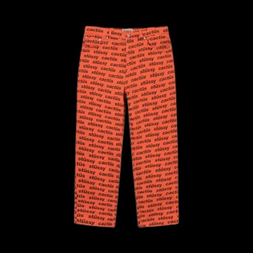 Stussy x Cactus Plant Flea Market Big Ol' Jean 'Orange'