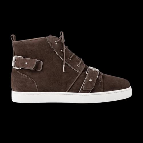 Christian Louboutin Nono Strap Flat Veau Velours 'Roche'