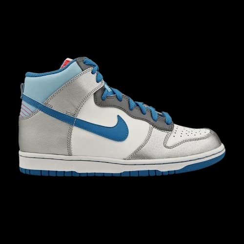 Nike Dunk High GS 'Blue Chill Metallic Silver'
