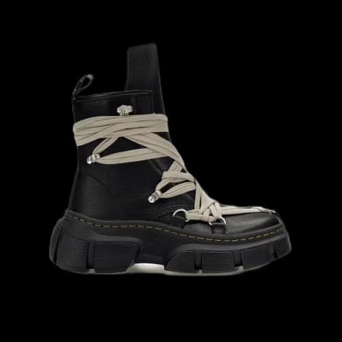 Dr. Martens 1460 DMXL Mega Lace Boot Rick Owens Black