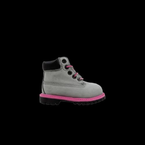 Timberland 6 Inch Premium Toddler 'Grey Pink'