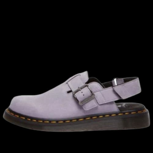 Dr. Martens Jorge II Suede Mules 'Purple'