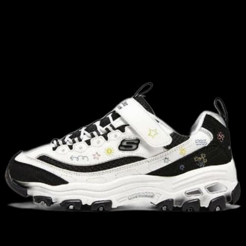 (GS) Skechers DLITES 1.0 'Black White'