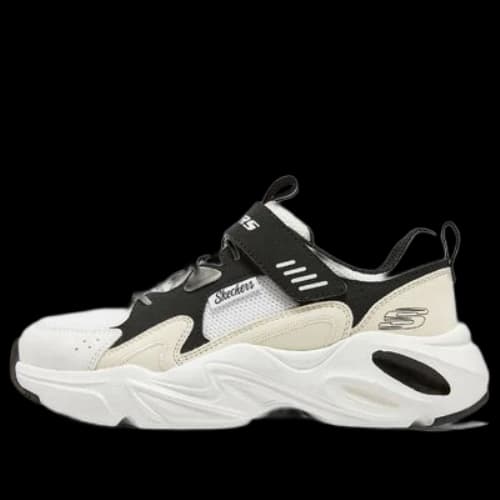 (GS) Skechers Sportswear Trainers 'White Black'
