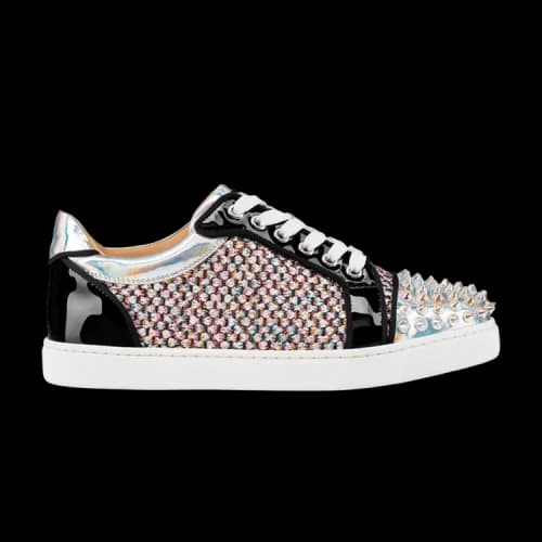 Christian Louboutin Vieira Spikes 'Multi Glitter' (Women's)