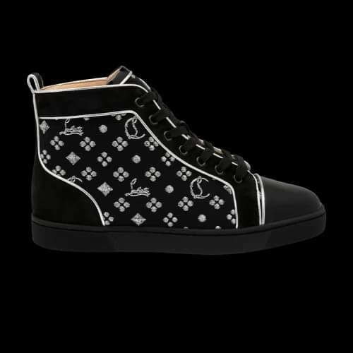 Christian Louboutin Louis Orlato 'Black Silver'