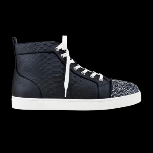 Christian Louboutin Louis P Strass 'Navy Python'