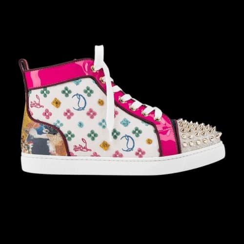 Christian Louboutin Louis Flat Spikes 'Multi-Color' (Women's)