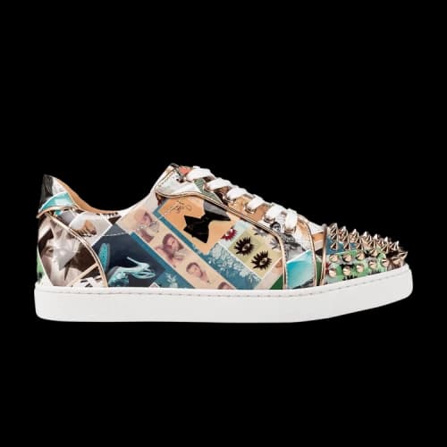Christian Louboutin Vieira Spikes 'Multi Print' (Women's)