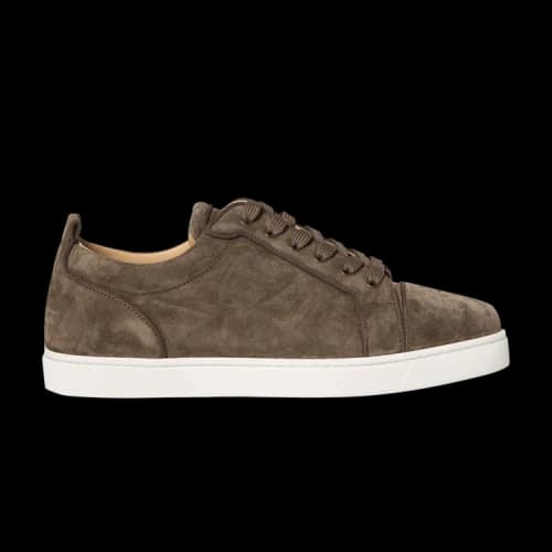 Christian Louboutin Louis Junior Spikes Orlato Flat 'Olive'