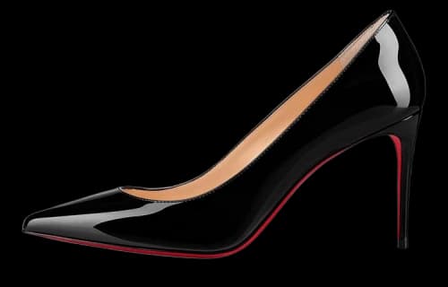 Christian Louboutin Kate 85mm Pump Black Patent Leather