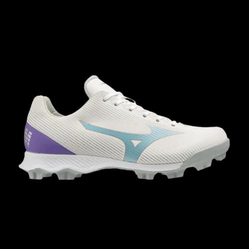 Mizuno Wave Finch LightRevo Jr 'White Teal Purple'