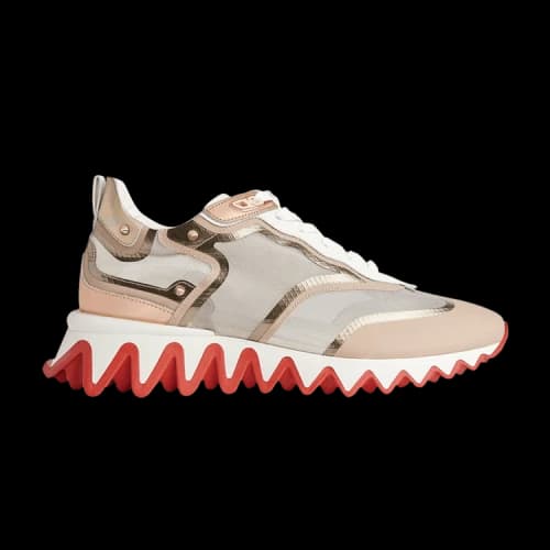 Christian Louboutin Sharkina Flat Rate Fly 'Desert Metal Brown' (Women's)
