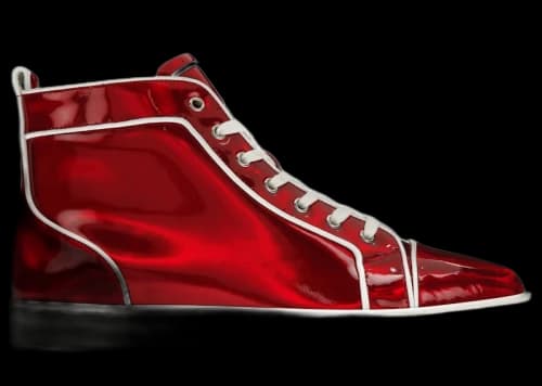 Christian Louboutin Louis Orlato Mid Red Patent Psychic