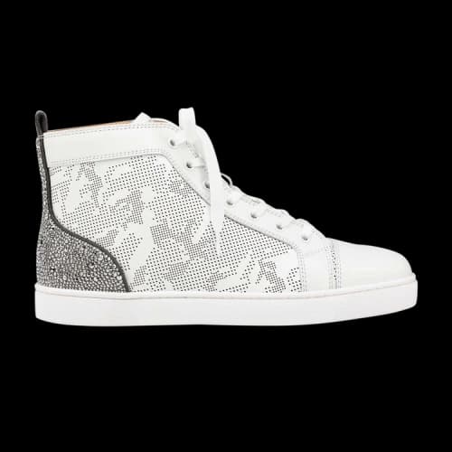 Christian Louboutin Louis SP Strass 'White'