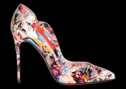 Christian Louboutin Hot Chick 100 Pumps Multi (Women's)