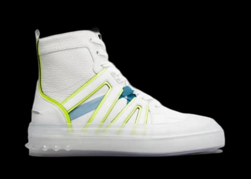 Christian Louboutin Vida High Top White Neon
