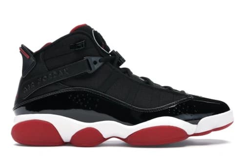 Jordan 6 Rings Black Varsity Red (2007)