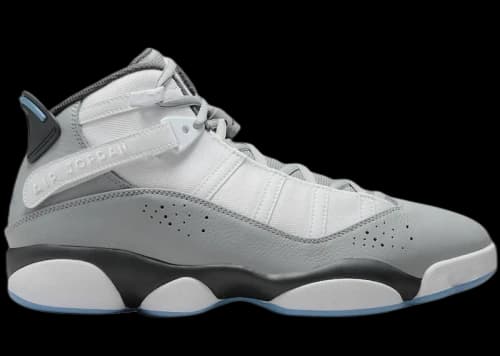 Jordan 6 Rings White Particle Grey Dutch Blue