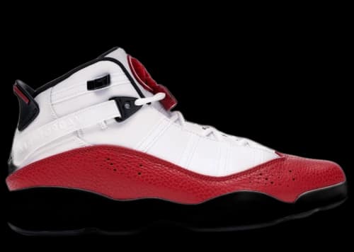 Jordan 6 Rings White University Red
