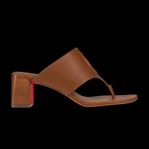 Christian Louboutin CL Tongamule 'Brown' (Women's)