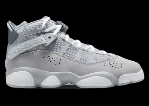 Jordan 6 Rings Wolf Grey White Cool Grey (GS)