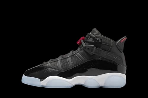 Jordan 6 Rings Black White Gym Red (GS)