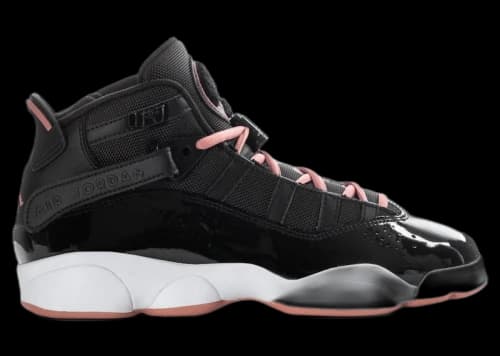 Jordan 6 Rings Black White Anthracite Rust Pink (GS)
