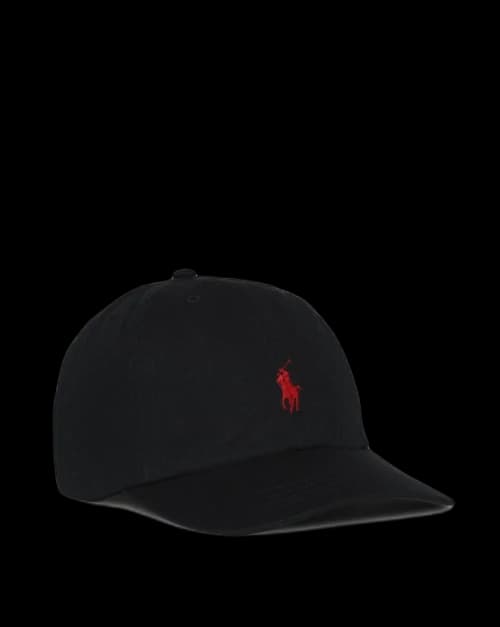 Polo Ralph Lauren Boys Cotton Chino Baseball Cap Black