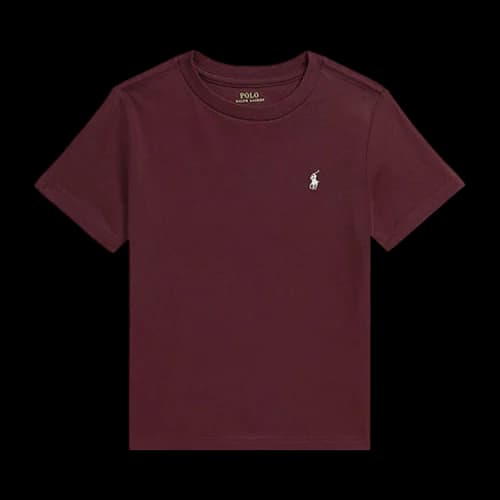 Polo Ralph Lauren Jersey Crewneck T-Shirt 'Rich Ruby'