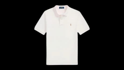 Polo Ralph Lauren Short Sleeve Cotton Interlock Knit Polo White