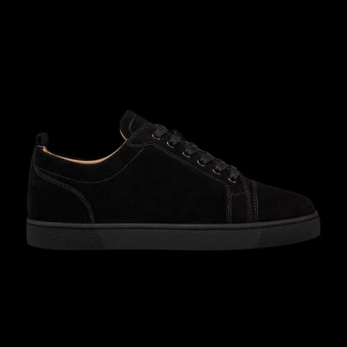 Christian Louboutin Louis Junior Flat 'Black Suede'