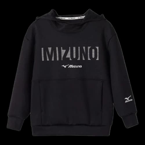 (GS) Mizuno Casual Hoodie 'Black'