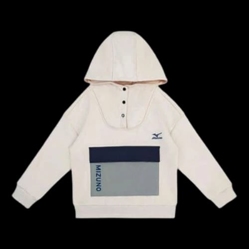 (GS) Mizuno Casual Hoodie 'Beige'