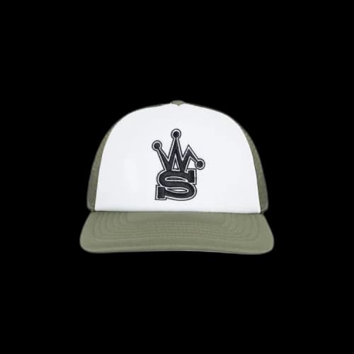 Stussy x Our Legacy Work Shop Trucker Hat 'Olive'