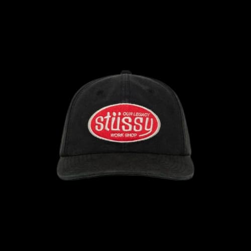Stussy x Our Legacy Work Shop Mid-Depth Cap 'Black'