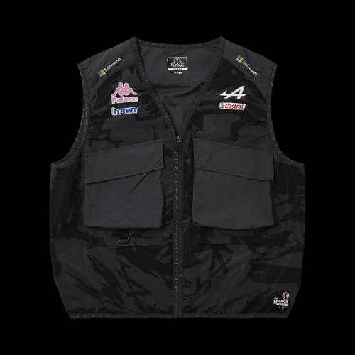 Palace x Kappa For Alpine Pit Vest Bodywarmer 'Night Desert Camo'
