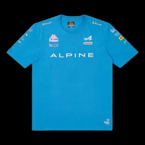 Palace x Kappa For Alpine T-Shirt 'Blue'