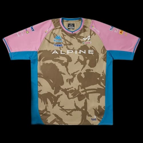 Palace x Kappa For Alpine Driver Jersey 'Desert Camo'